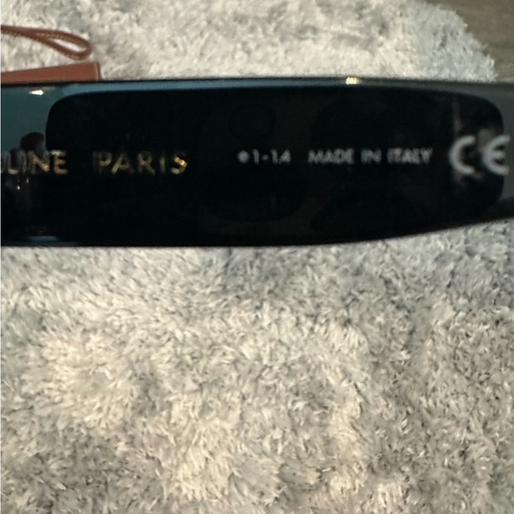 Celine Black Sunglasses with Brown Case